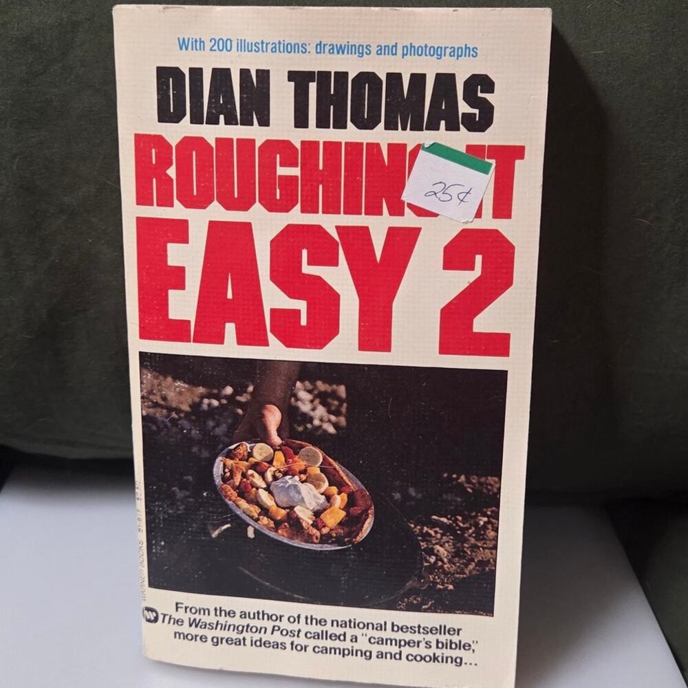 Vintage 1977 Roughing It Easy 2 Dian Thomas Camping Cooking Survival Guide